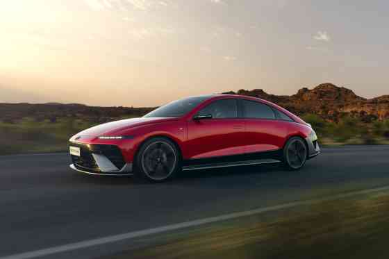 Seoul 2025: Refreshed Hyundai Ioniq 6 debuts, gets N Line package Seoul 2025: Refreshed Hyundai Ioniq 6 debuts, gets N Line package image