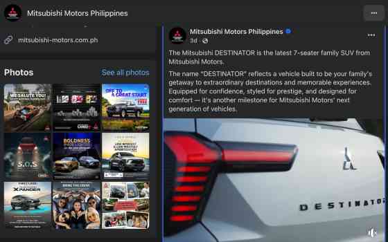 Did Mitsubishi PH just confirm the Destinator? Did Mitsubishi PH just confirm the Destinator? image