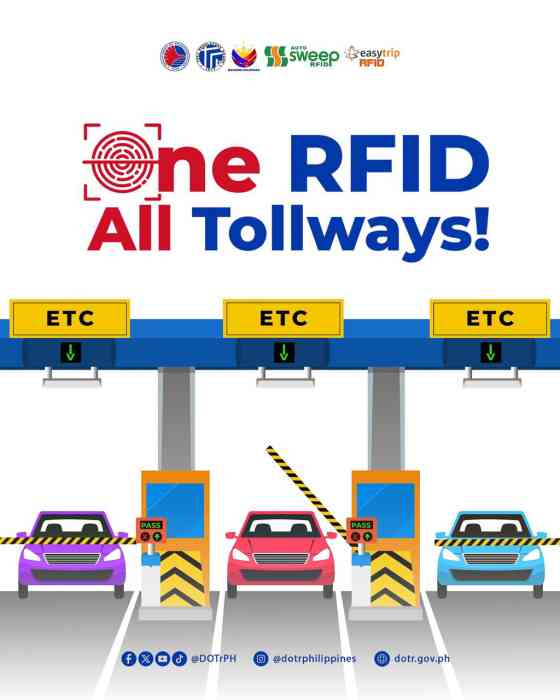 DOTr launches One RFID, All Tollways sticker DOTr launches One RFID, All Tollways sticker image