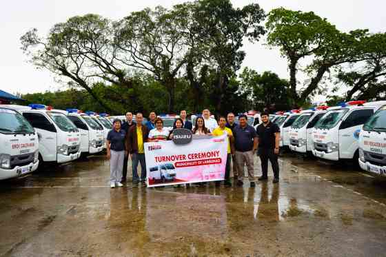 Isuzu PH turns over 20 Traviz units to help Iloilo LGU Isuzu PH turns over 20 Traviz units to help Iloilo LGU image