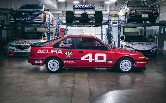 Acura celebrates 40th anniversary with 1986 Integra racecar tribute Acura celebrates 40th anniversary with 1986 Integra racecar tribute image