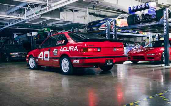 Acura Celebrates 40th anniversary with 1986 Integra racecar tribute Acura Celebrates 40th anniversary with 1986 Integra racecar tribute image