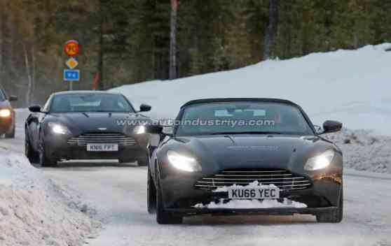 Spied: Aston Martin conducts cold-weather testing for DB11 Volante Spied: Aston Martin conducts cold-weather testing for DB11 Volante image