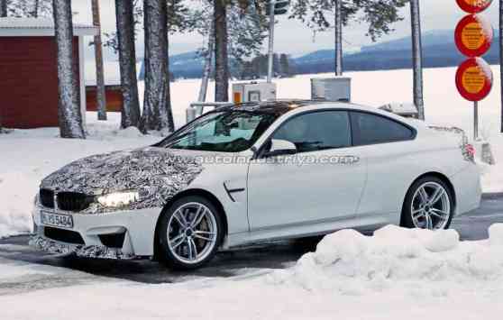 Spied: Track-focused BMW M4 CS goes winter testing Spied: Track-focused BMW M4 CS goes winter testing image