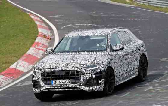 Spied: Audi Q8 makes rounds at the Green Hell Spied: Audi Q8 makes rounds at the Green Hell image