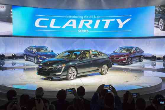 New York 2017: Honda Clarity EV and plug-in hybrid debut New York 2017: Honda Clarity EV and plug-in hybrid debut image