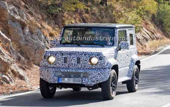 Spied: 2019 Suzuki Jimny seen testing for the first time Spied: 2019 Suzuki Jimny seen testing for the first time image