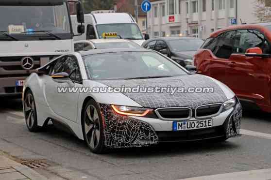 Spied: BMW i8 sports revised aero, possibly new S variant Spied: BMW i8 sports revised aero, possibly new S variant image