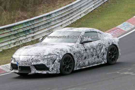 Toyota Supra caught with new interior at the 'Ring Toyota Supra caught with new interior at the 'Ring image