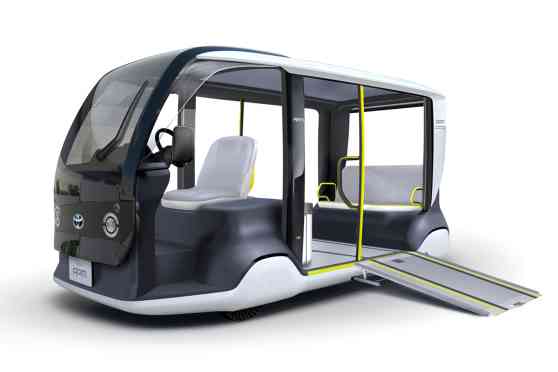Electric Toyota APM to ferry people around 2020 Tokyo Olympics Electric Toyota APM to ferry people around 2020 Tokyo Olympics image