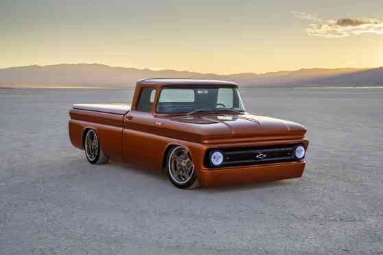 This retro 450 HP Chevrolet E-10 pick-up runs only on electricity This retro 450 HP Chevrolet E-10 pick-up runs only on electricity image