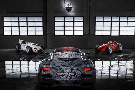 Maserati dedicating special MC20 super car to Stirling Moss Maserati dedicating special MC20 super car to Stirling Moss image