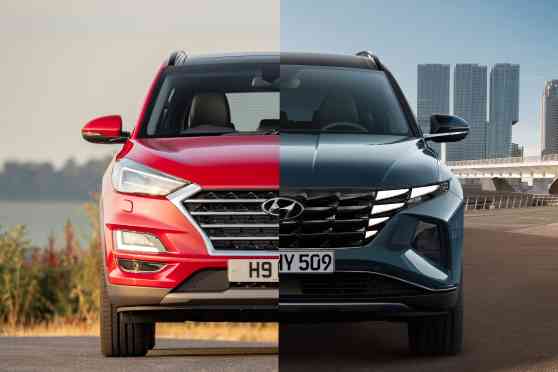 Style Check: 2021 Hyundai Tucson vs current model Style Check: 2021 Hyundai Tucson vs current model image