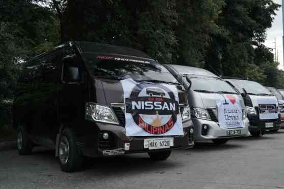 Nissan PH and Urvan owners club team up for frontliners Nissan PH and Urvan owners club team up for frontliners image