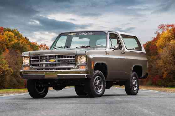 Classic 1977 Chevrolet K5 Blazer swaps V8 for electric power Classic 1977 Chevrolet K5 Blazer swaps V8 for electric power image