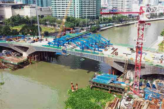 DPWH finishing up Estrella-Pantaleon Bridge construction DPWH finishing up Estrella-Pantaleon Bridge construction image