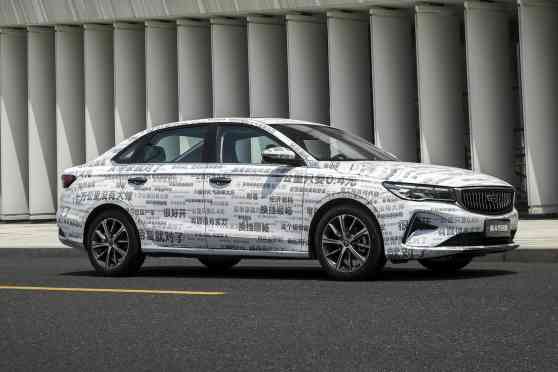 2022 Geely Emgrand: first official photos of Vios challenger 2022 Geely Emgrand: first official photos of Vios challenger image