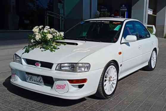 You can rent this Subaru Impreza STI as your wedding car You can rent this Subaru Impreza STI as your wedding car image