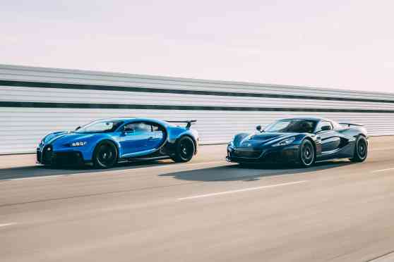 Electric hypercar maker Rimac teams up with Bugatti Electric hypercar maker Rimac teams up with Bugatti image