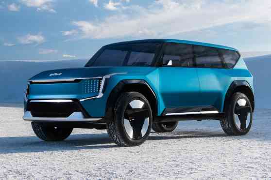 Kia previews three-row electric SUV with EV9 Concept Kia previews three-row electric SUV with EV9 Concept image
