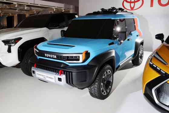 Compact Cruiser EV is Toyota's idea of an electric FJ Compact Cruiser EV is Toyota's idea of an electric FJ image