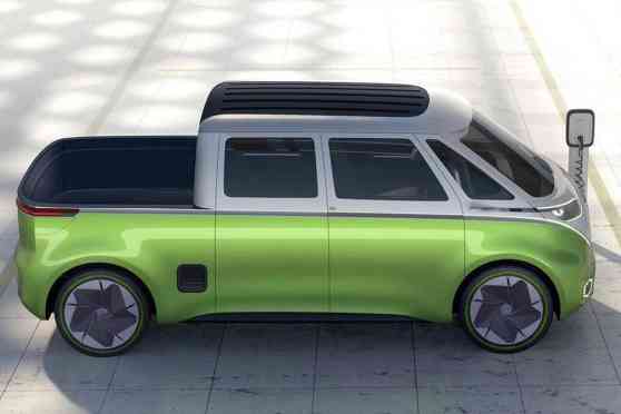 VW Design chief transforms I.D. Buzz into EV pick-up VW Design chief transforms I.D. Buzz into EV pick-up image