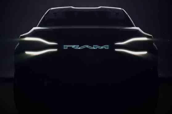 This is the face of the Ram 1500 EV pickup This is the face of the Ram 1500 EV pickup image
