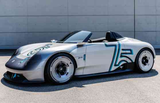 Vision 357 Speedster is Porsche's take on an all-electric sports car Vision 357 Speedster is Porsche's take on an all-electric sports car image