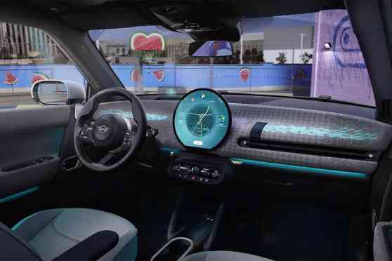 Mini goes minimalist inside 2024 Cooper Electric Mini goes minimalist inside 2024 Cooper Electric image