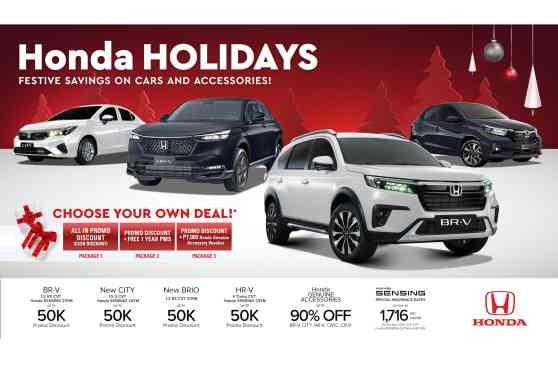 Exciting deals await Honda buyers this holiday season Exciting deals await Honda buyers this holiday season image