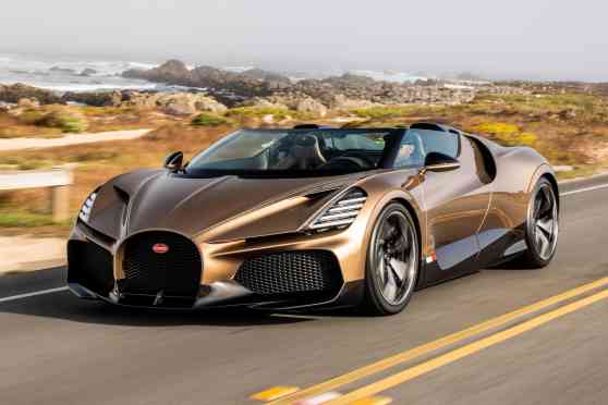2024 Mistral: Bugatti's final roadster with legendary W16 2024 Mistral: Bugatti's final roadster with legendary W16 image
