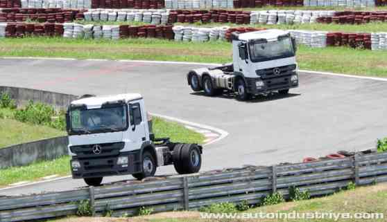 On track with Mercedes-Benz Actros Trucks On track with Mercedes-Benz Actros Trucks image