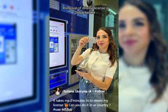 WATCH: Driver's license can be renewed in just 2 minutes in Dubai WATCH: Driver's license can be renewed in just 2 minutes in Dubai image