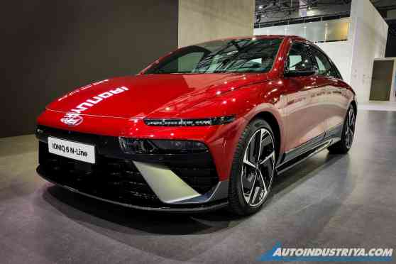 Seoul 2025: Refreshed Hyundai Ioniq 6 debuts, gets N Line package Seoul 2025: Refreshed Hyundai Ioniq 6 debuts, gets N Line package image