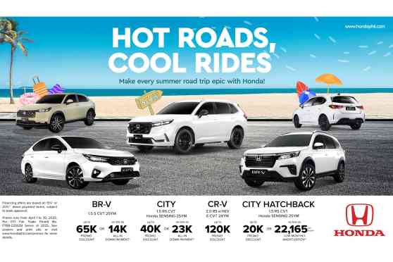 Honda Cars PH continues Hot Roads, Cool Rides Promo for April Honda Cars PH continues Hot Roads, Cool Rides Promo for April image