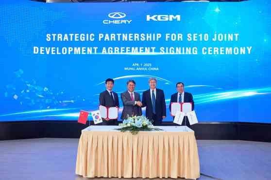 KG Mobility, the former SsangYong, ties up with Chery to build SUVs KG Mobility, the former SsangYong, ties up with Chery to build SUVs image