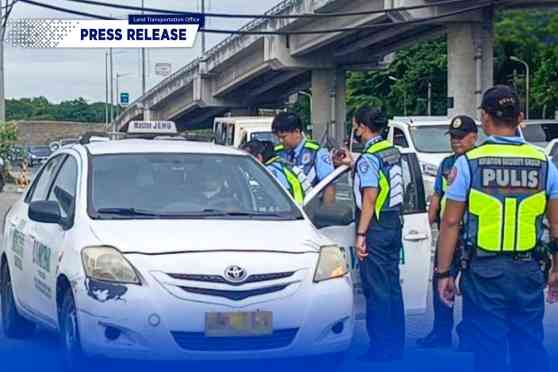 11 NAIA taxis, TNVS suspended by LTO due to 'kontrata' 11 NAIA taxis, TNVS suspended by LTO due to 'kontrata' image