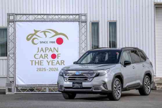 Subaru Forester e-Boxer hybrid is 2025-2026 Japan Car of the Year Subaru Forester e-Boxer hybrid is 2025-2026 Japan Car of the Year image