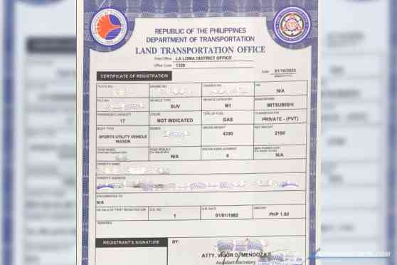LTO faces security paper supply issue; issues guidelines for use of temporary CR LTO faces security paper supply issue; issues guidelines for use of temporary CR image