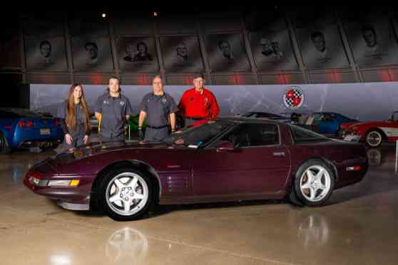 National Corvette Museum restores 1 of 11 Black Rose ZR-1 Corvette National Corvette Museum restores 1 of 11 Black Rose ZR-1 Corvette image