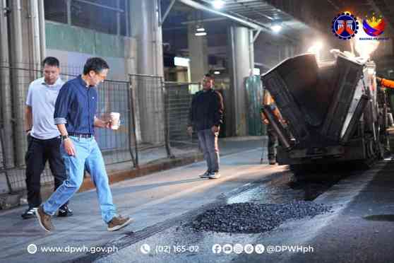 Dizon: EDSA rehab Phase 1 now 60% complete Dizon: EDSA rehab Phase 1 now 60% complete image