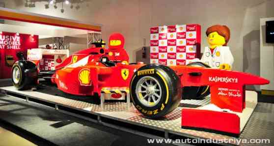 Shell reveals LEGO Ferrari collection Shell reveals LEGO Ferrari collection image
