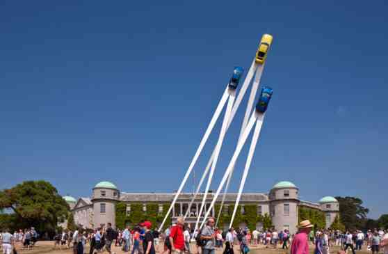 Commemorative Porsche 911 sculpture is centerpiece of 20th Goodwood Festival of Speed Commemorative Porsche 911 sculpture is centerpiece of 20th Goodwood Festival of Speed image