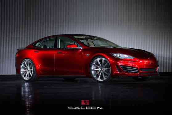Tesla-based 2014 Saleen Foursixteen unveiled at Pebble Beach Tesla-based 2014 Saleen Foursixteen unveiled at Pebble Beach image