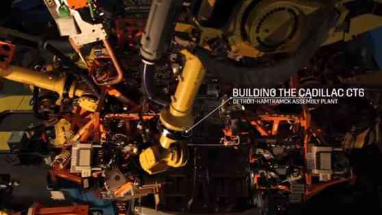 Cadillac shows off CT6 production using robots, lasers Cadillac shows off CT6 production using robots, lasers image