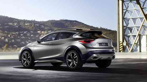 Infiniti shows first official photo of the QX30 concept Infiniti shows first official photo of the QX30 concept image