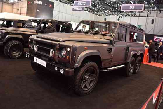 Geneva 2015: Kahn Design Flying Huntsman 110 WB 6x6 concept breaks cover Geneva 2015: Kahn Design Flying Huntsman 110 WB 6x6 concept breaks cover image