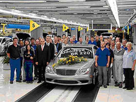 Farewell to the 220 Series Mercedes Benz S Class Farewell to the 220 Series Mercedes Benz S Class image