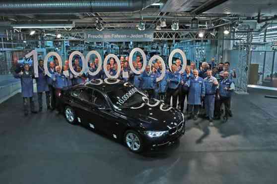 BMW rolls out their 10-millionth 3-Series Sedan BMW rolls out their 10-millionth 3-Series Sedan image
