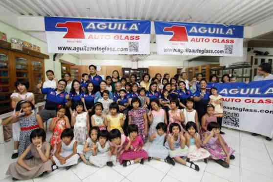 Aguila Auto Glass extends support to local orphanage Aguila Auto Glass extends support to local orphanage image